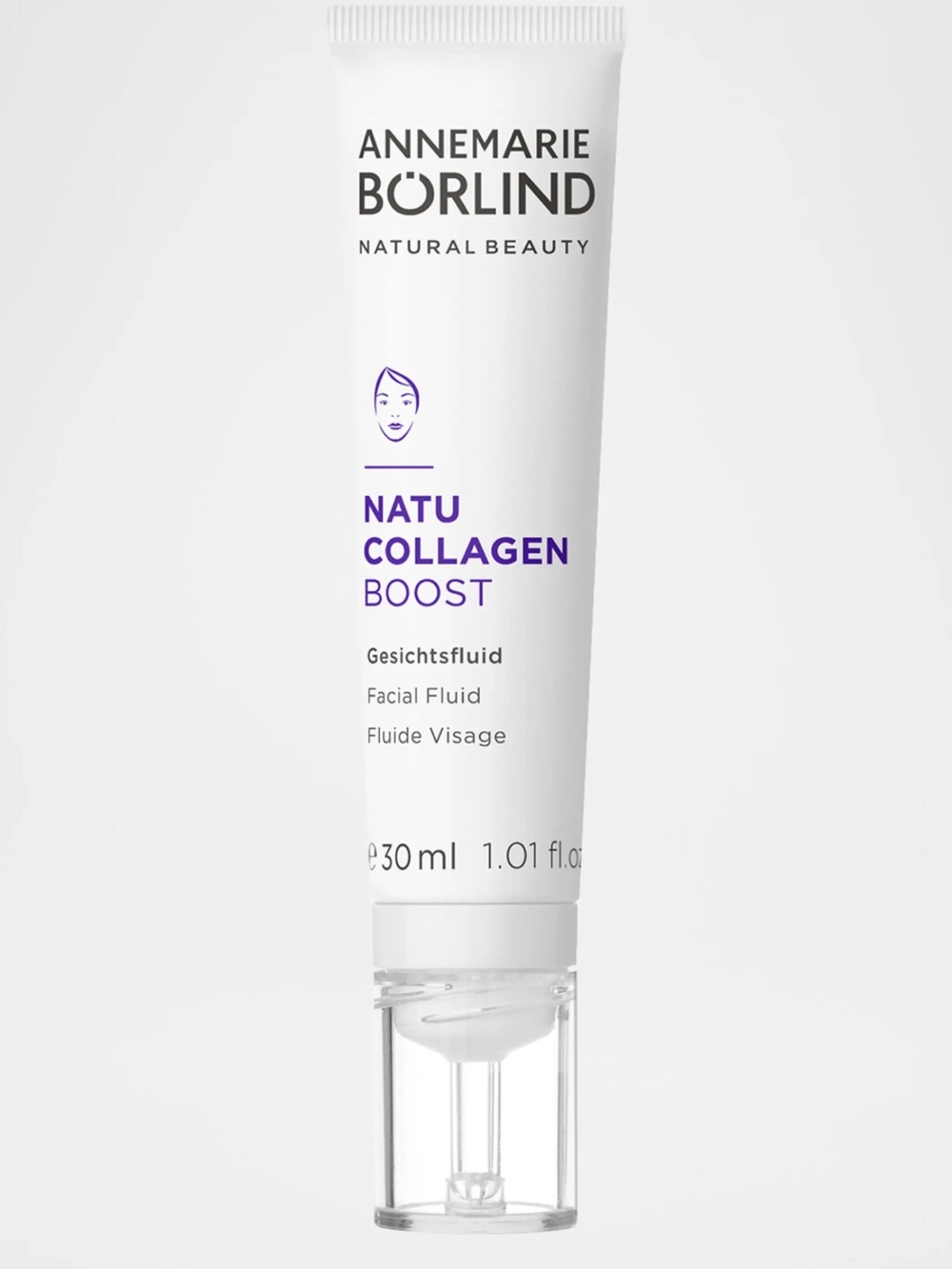 💜 ANNEMARIE BÖRLIND BORLIND Natu Collagen Boost Facial Fluid 30 ml 1.01 Fl oz